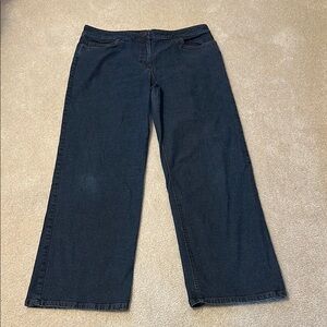 Eileen Fisher Blue Wide Leg Jeans